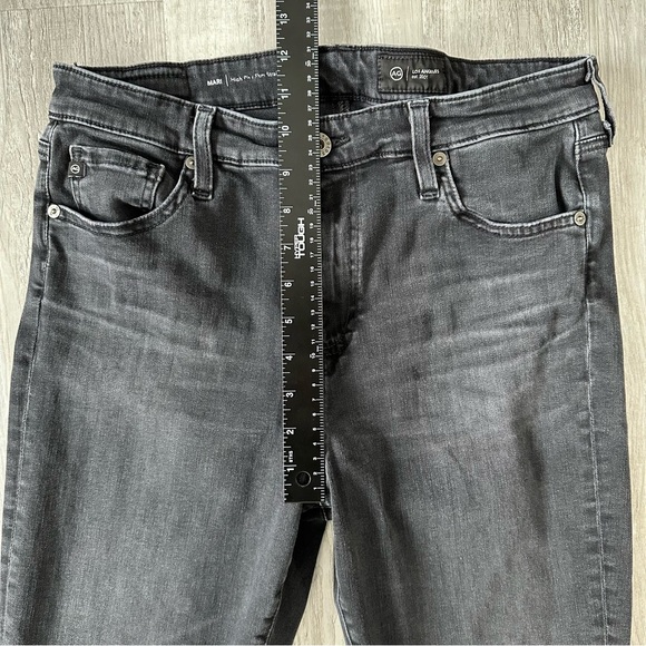 AG Adriano Goldschmied Mari High Rise Slim Straight Jeans - Picture 16 of 16